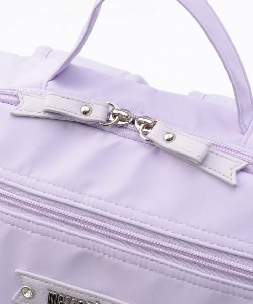 mezzo piano / メゾピアノ リュック・バックパック | ポーチ付ロゴリボンリュック容量約24L | 詳細2