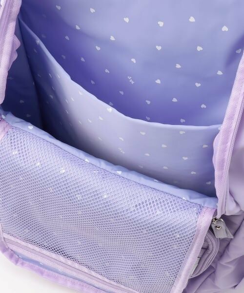 mezzo piano / メゾピアノ リュック・バックパック | ポーチ付ロゴリボンリュック容量約24L | 詳細7