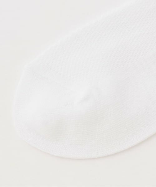 mezzo piano / メゾピアノ ソックス | ラインストーンつき　透かし柄ハイソックス【日本製】 | 詳細2