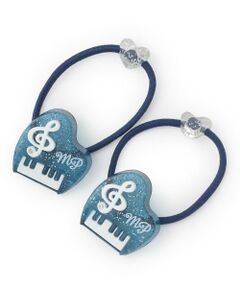 ピアノ　ヘアポニー2個セット【日本製】