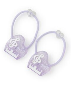 mezzo piano / メゾピアノ ヘアゴム・シュシュ | ピアノ　ヘアポニー2個セット【日本製】