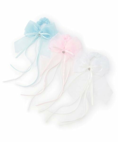 mezzo piano / メゾピアノ ヘアゴム・シュシュ | オーガンジーリボンシュシュ | 詳細4