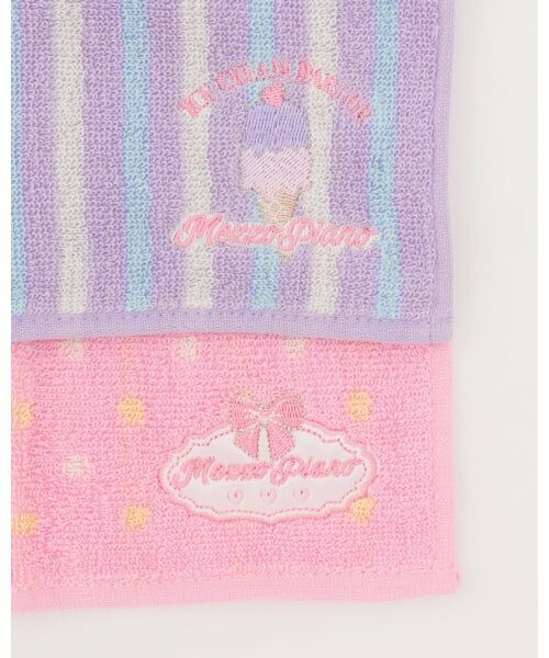 mezzo piano / メゾピアノ タオル | 【BOX付】ミニタオル　2枚セット | 詳細8