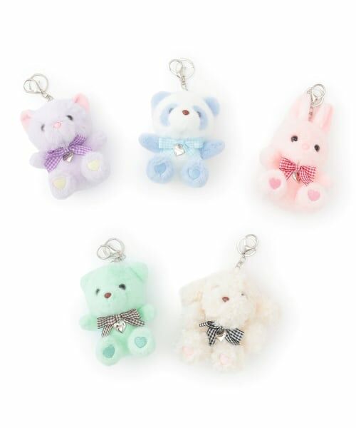 mezzo piano / メゾピアノ チャーム | 【BOX付】メゾピアノフレンズ　ぬいぐるみチャーム | 詳細1