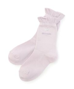 mezzo piano / メゾピアノ ソックス | リボンラインストーンつき　ソックス【日本製】