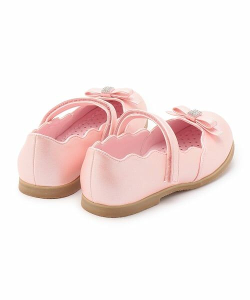 mezzo piano / メゾピアノ ビジネス・ドレスシューズ | スカラップリボン　バレエシューズ | 詳細1