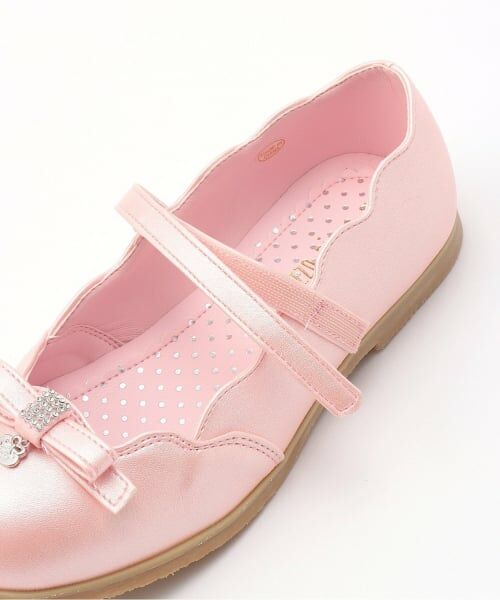 mezzo piano / メゾピアノ ビジネス・ドレスシューズ | スカラップリボン　バレエシューズ | 詳細4