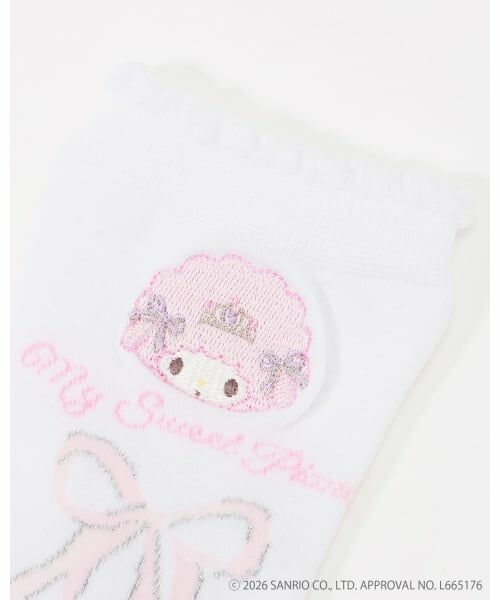 mezzo piano / メゾピアノ ソックス | 【マイメロディ/マイスウィートピアノ】バレリーナ風ハイソックス【日本製】 | 詳細3