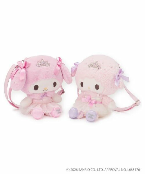 mezzo piano / メゾピアノ ショルダーバッグ | 【予約商品】【マイメロディ/マイスウィートピアノ】ぬいぐるみショルダーバッグ | 詳細17