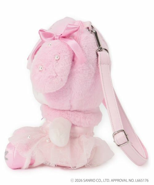 mezzo piano / メゾピアノ ショルダーバッグ | 【予約商品】【マイメロディ/マイスウィートピアノ】ぬいぐるみショルダーバッグ | 詳細3