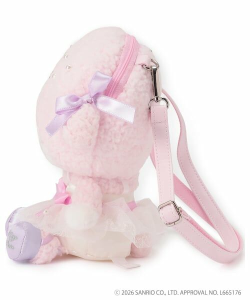 mezzo piano / メゾピアノ ショルダーバッグ | 【予約商品】【マイメロディ/マイスウィートピアノ】ぬいぐるみショルダーバッグ | 詳細4