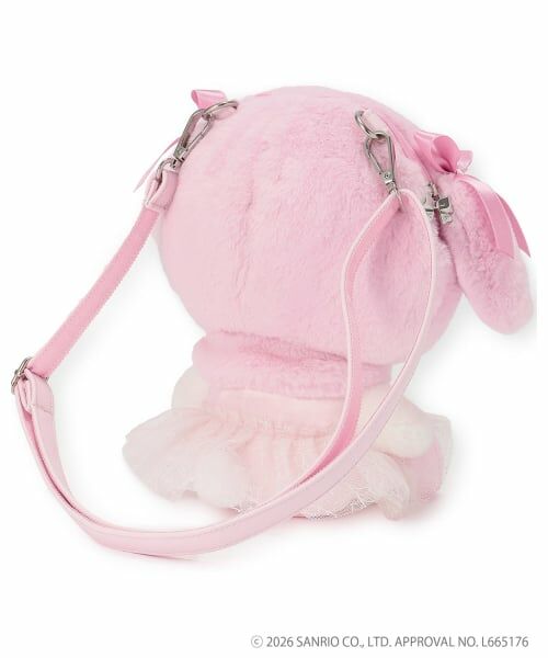 mezzo piano / メゾピアノ ショルダーバッグ | 【予約商品】【マイメロディ/マイスウィートピアノ】ぬいぐるみショルダーバッグ | 詳細5