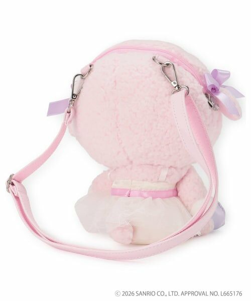 mezzo piano / メゾピアノ ショルダーバッグ | 【予約商品】【マイメロディ/マイスウィートピアノ】ぬいぐるみショルダーバッグ | 詳細6