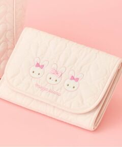 mezzo piano / メゾピアノ ママバッグ・収納ポーチ | 【メゾピアノママ】ウサギアップリケ母子手帳マルチケース