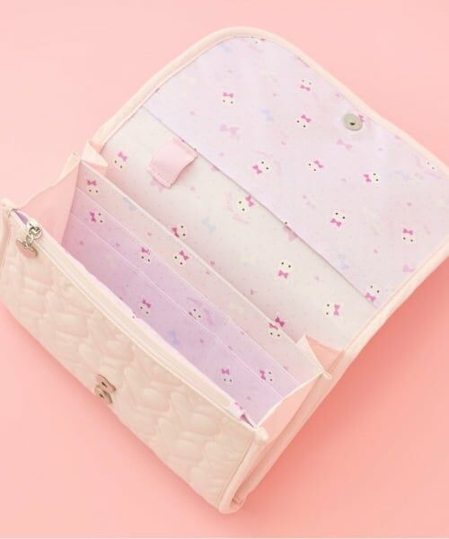 mezzo piano / メゾピアノ ママバッグ・収納ポーチ | 【メゾピアノママ】ウサギアップリケ母子手帳マルチケース | 詳細9