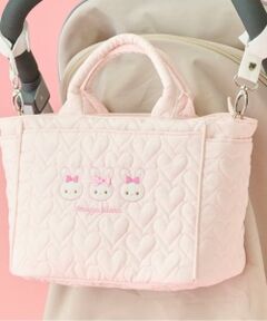 mezzo piano / メゾピアノ ママバッグ・収納ポーチ | 【メゾピアノママ】ウサギアップリケ2wayトートバッグ