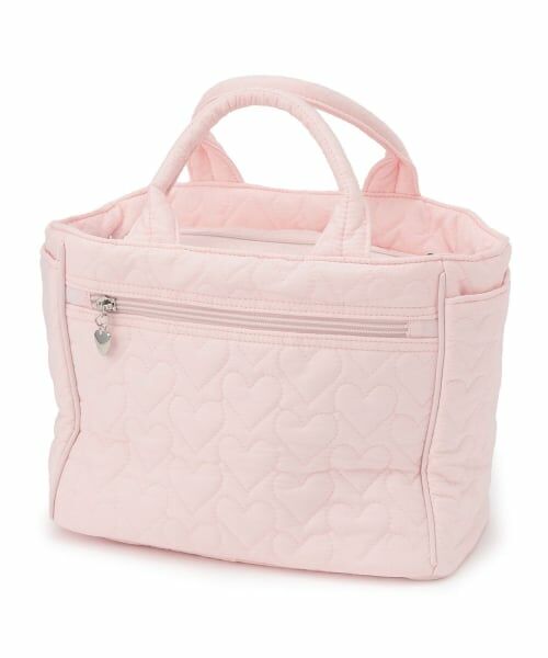 mezzo piano / メゾピアノ ママバッグ・収納ポーチ | 【メゾピアノママ】ウサギアップリケ2wayトートバッグ | 詳細1