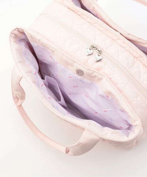 mezzo piano / メゾピアノ ママバッグ・収納ポーチ | 【メゾピアノママ】ウサギアップリケマザーズバッグショルダー付 | 詳細10