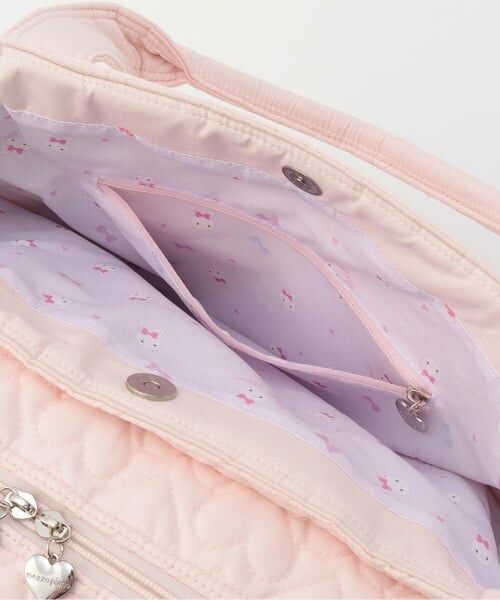 mezzo piano / メゾピアノ ママバッグ・収納ポーチ | 【メゾピアノママ】ウサギアップリケマザーズバッグショルダー付 | 詳細12