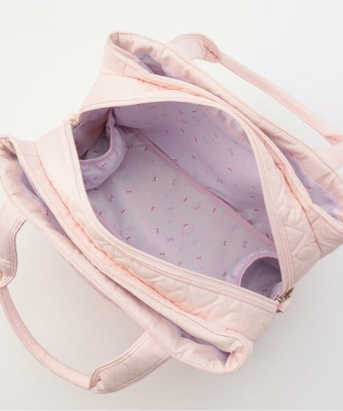 mezzo piano / メゾピアノ ママバッグ・収納ポーチ | 【メゾピアノママ】ウサギアップリケマザーズバッグショルダー付 | 詳細6