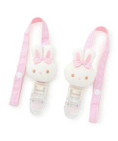 mezzo piano / メゾピアノ ベビー・キッズグッズ | 【メゾピアノママ】ウサギマスコット付ブランケットクリップ