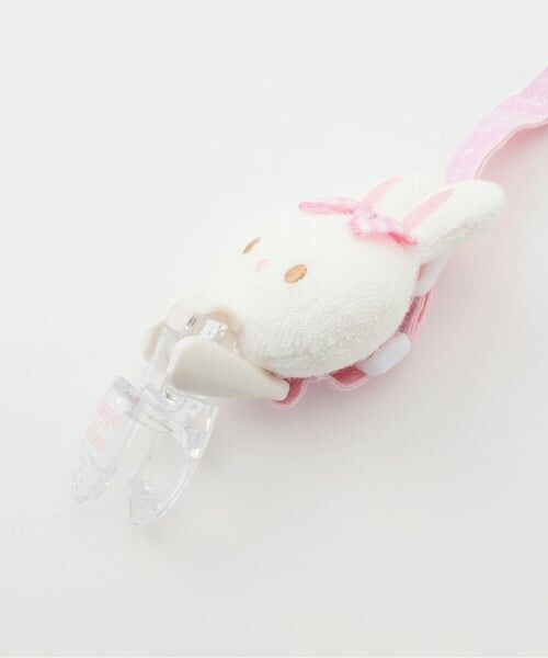 mezzo piano / メゾピアノ ベビー・キッズグッズ | 【メゾピアノママ】ウサギマスコット付ブランケットクリップ | 詳細5