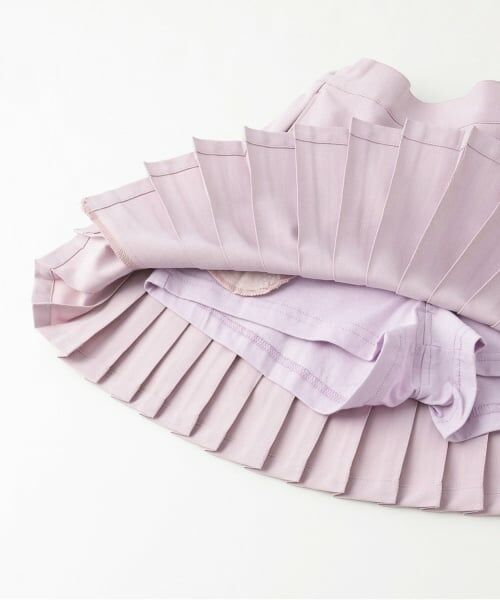 mezzo piano / メゾピアノ ショート・ハーフ・半端丈パンツ | 【人気商品再入荷】【直営店で取り扱い無し】細プリーツ　スカパン | 詳細6