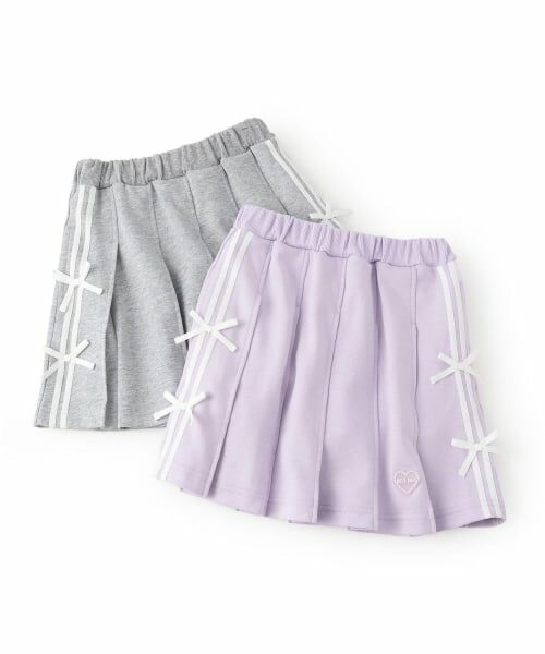 mezzo piano / メゾピアノ ショート・ハーフ・半端丈パンツ | 【人気商品再入荷】【直営店で取り扱い無し】リボンライン　スカパン | 詳細8