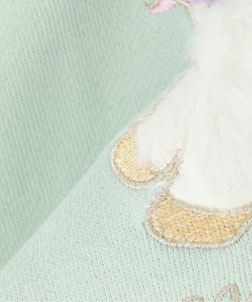 mezzo piano / メゾピアノ ミニ丈・ひざ丈ワンピース | 6044316R どうぶつモチーフ　パーカワンピース | 詳細10