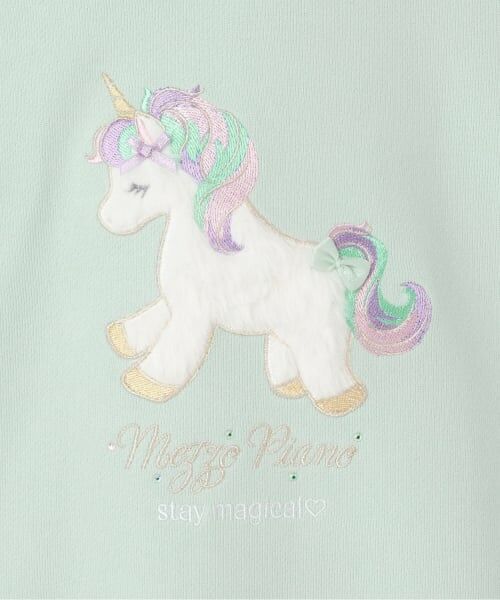 mezzo piano / メゾピアノ ミニ丈・ひざ丈ワンピース | 6044316R どうぶつモチーフ　パーカワンピース | 詳細5