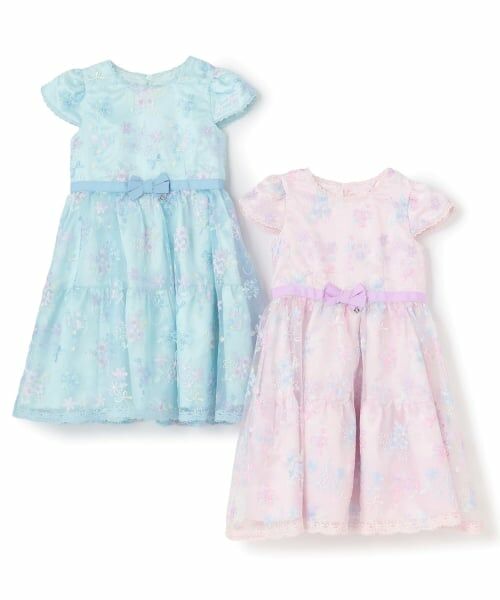 mezzo piano / メゾピアノ ドレス | 花ブーケレース刺しゅう　ワンピース | 詳細10