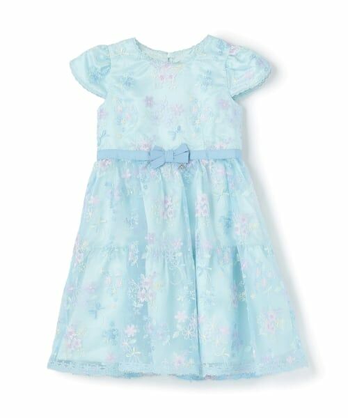 mezzo piano / メゾピアノ ドレス | 花ブーケレース刺しゅう　ワンピース | 詳細11