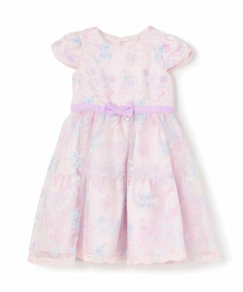 mezzo piano / メゾピアノ ドレス | 花ブーケレース刺しゅう　ワンピース | 詳細12