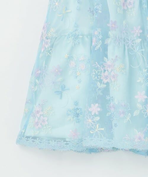 mezzo piano / メゾピアノ ドレス | 花ブーケレース刺しゅう　ワンピース | 詳細6