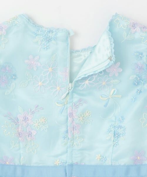 mezzo piano / メゾピアノ ドレス | 花ブーケレース刺しゅう　ワンピース | 詳細7