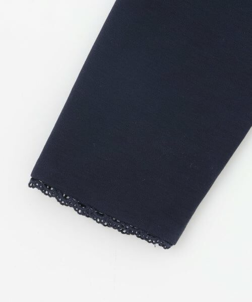 mezzo piano / メゾピアノ テーラードジャケット | 花モチーフ裾スカラップ　ジャケット | 詳細4