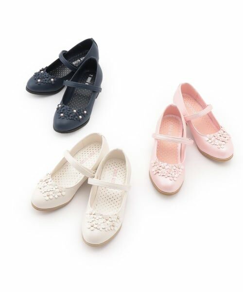 mezzo piano / メゾピアノ ビジネス・ドレスシューズ | お花ストラップシューズ | 詳細7