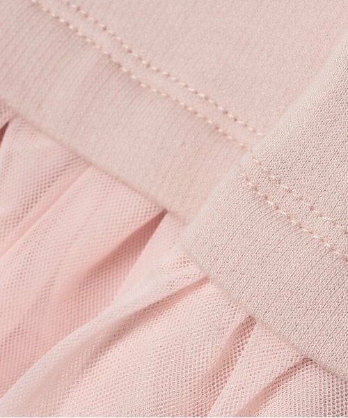 mezzo piano / メゾピアノ スウェット | 【人気商品再入荷】【直営店で取り扱い無し】チュール刺しゅう　裾ペプラムトレーナー | 詳細6