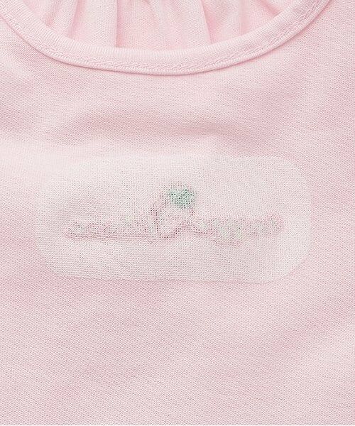 mezzo piano / メゾピアノ その他トップス | 【人気商品再入荷】【直営店で取り扱い無し】イチゴ刺しゅう裾フリル　半袖チュニック | 詳細4