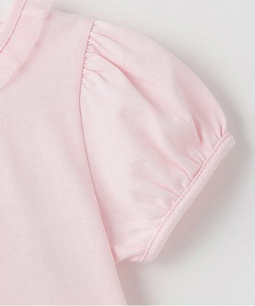 mezzo piano / メゾピアノ その他トップス | 【人気商品再入荷】【直営店で取り扱い無し】イチゴ刺しゅう裾フリル　半袖チュニック | 詳細5