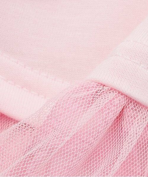 mezzo piano / メゾピアノ その他トップス | 【人気商品再入荷】【直営店で取り扱い無し】イチゴ刺しゅう裾フリル　半袖チュニック | 詳細9