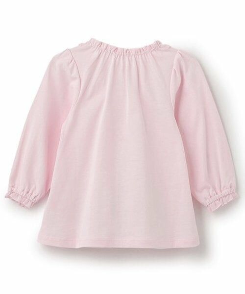 mezzo piano / メゾピアノ その他トップス | 【人気商品再入荷】【直営店で取り扱い無し】動物アップリケ　長袖チュニック | 詳細1