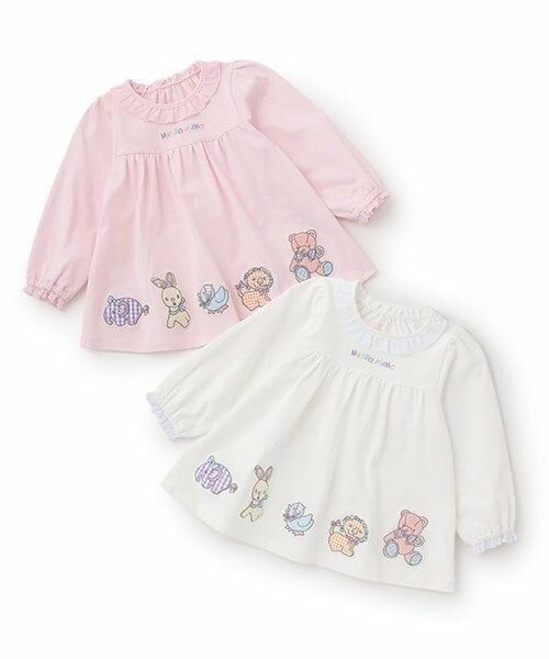 mezzo piano / メゾピアノ その他トップス | 【人気商品再入荷】【直営店で取り扱い無し】動物アップリケ　長袖チュニック | 詳細11