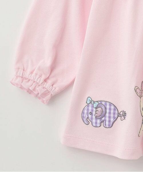 mezzo piano / メゾピアノ その他トップス | 【人気商品再入荷】【直営店で取り扱い無し】動物アップリケ　長袖チュニック | 詳細9