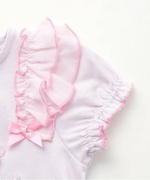 mezzo piano / メゾピアノ Tシャツ | 【人気商品再入荷】【直営店で取り扱い無し】キャンディフリル半袖Ｔシャツ | 詳細5