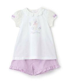 mezzo piano / メゾピアノ Tシャツ | 【人気商品再入荷】【直営店で取り扱い無し】ウサギ　セットアップ