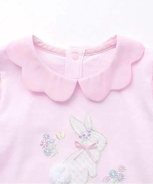 mezzo piano / メゾピアノ Tシャツ | 【人気商品再入荷】【直営店で取り扱い無し】ウサギ　セットアップ | 詳細3