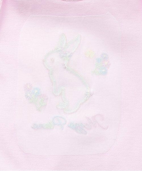 mezzo piano / メゾピアノ Tシャツ | 【人気商品再入荷】【直営店で取り扱い無し】ウサギ　セットアップ | 詳細6