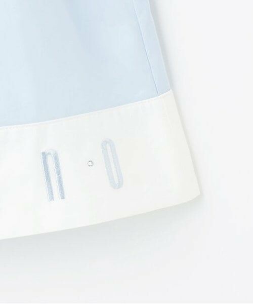 mezzo piano / メゾピアノ ミニ丈・ひざ丈ワンピース | 【人気商品再入荷】【直営店で取り扱い無し】裾ロゴ刺しゅうレースワンピース | 詳細5