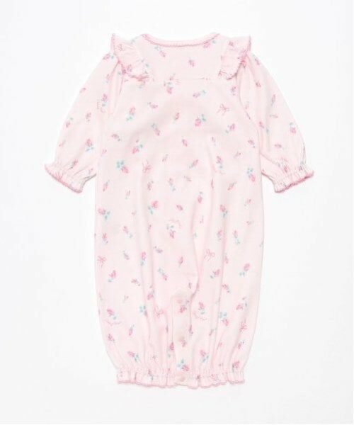 mezzo piano / メゾピアノ ロンパース | ローズつぼみ柄　2wayオール | 詳細1
